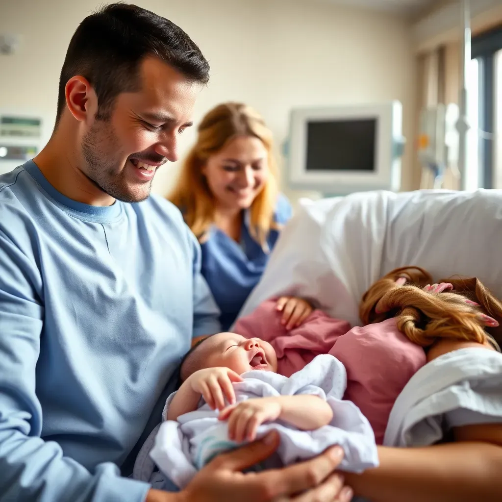 Die Bedeutung des ersten Schreis: Warum Babys nach der Geburt schreien