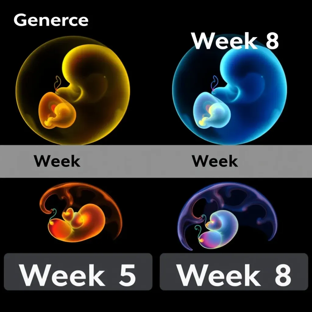 Die Entwicklung von Embryo und Fötus: Ein visueller Leitfaden durch die Schwangerschaft