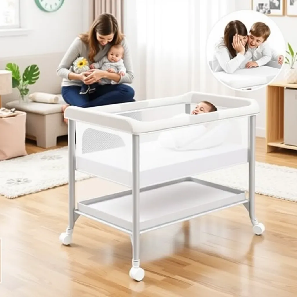 Die Vorteile von Babybetten mit Rollen: Flexibilität für moderne Eltern